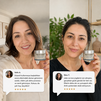 Nuevera Hand Renew Damar Görünümü Karşıtı El Bakım Kremi | 50ml